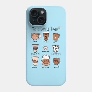 True coffee lover Phone Case