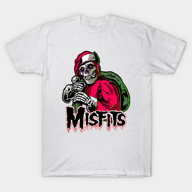 Misfits Santa - Misfits Skull - T-Shirt