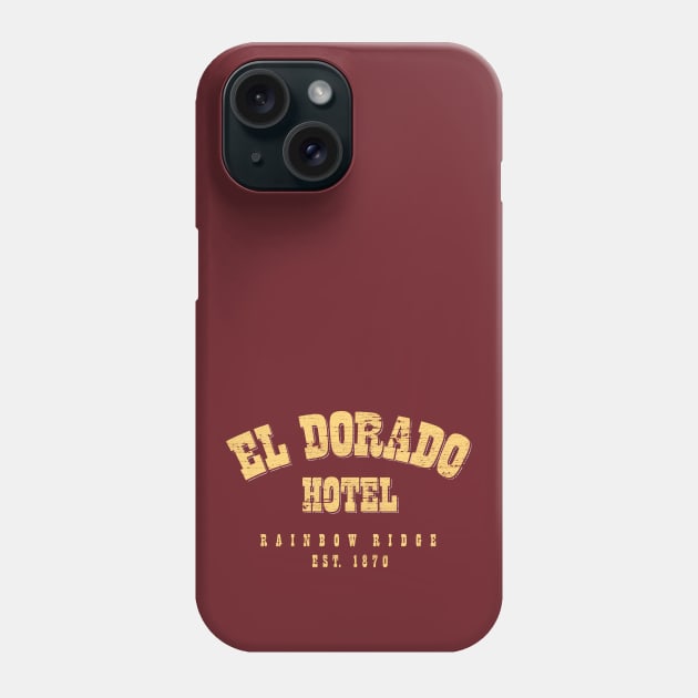 El Dorado Hotel Phone Case by Heyday Threads