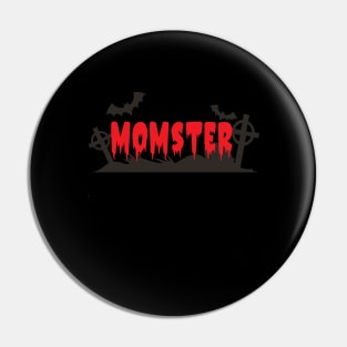 Momster Halloween Mom Bat. Pin