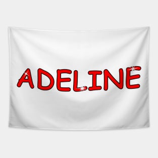 Adeline name. Personalized gift for birthday your friend. Tapestry