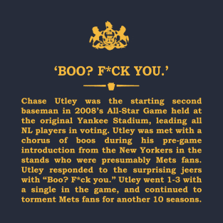 Real Historical Philadelphia - "Boo? F*ck You." T-Shirt