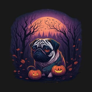 Halloween pug T-Shirt