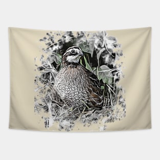 Northern Bobwhite Tapestry