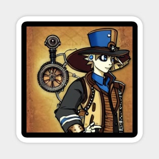 Anime Steampunk Boy Magnet