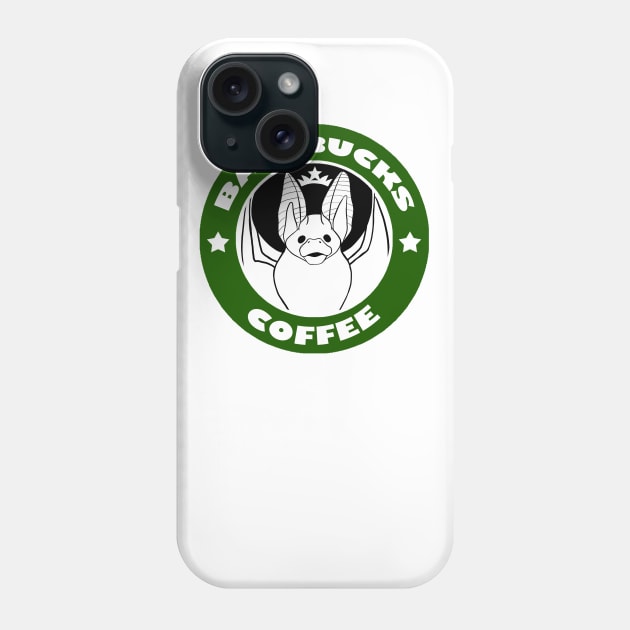 Batbucks Coffee Phone Case by Sierrapuz