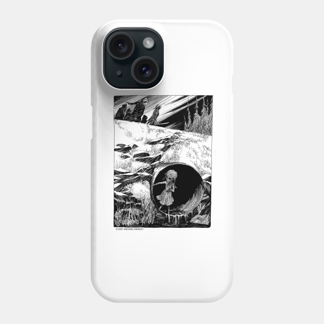 Hideout Phone Case by drawmanley