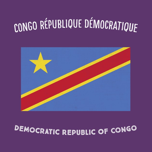 Democratic Republic Of The Congo Flag by phenomad