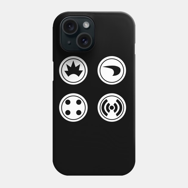 City of Heroes Archetypes Phone Case by erinpriest