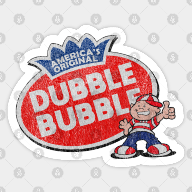 Dubble bubble gum - Vintage - Sticker