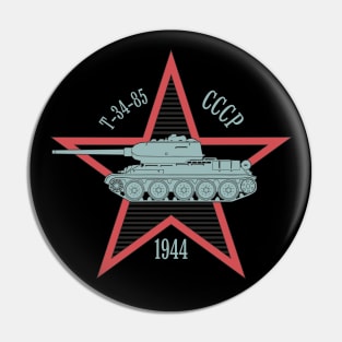 T-34-85 side view Pin