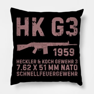 HK G3 German Assault Rifle Pillow