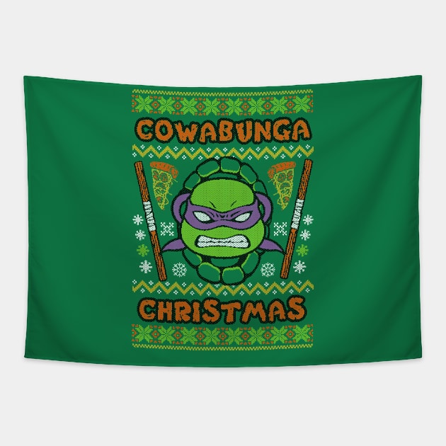 A Very Donatello Christmas Tapestry by Arinesart