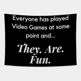 Video Games Gaming tee Tapestry