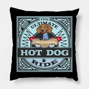 Ultimate Dachshund Hotdog Ride Pillow