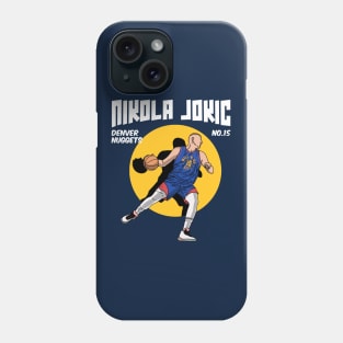 Nikola Jokic Comic Style Art Phone Case