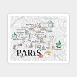 Paris, France Magnet