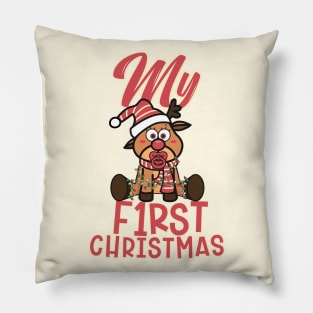 My First Christmas Pillow