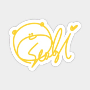 RED VELVET SEULGI SIGNATURE Magnet