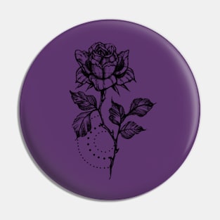 MINIMALIST ROSE Pin