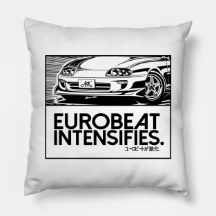 EUROBEAT INTENSIFIES - SUPRA JZA80 Pillow