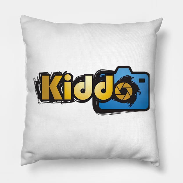 Kiddo Photography Normal logo Pillow by andresitorojas