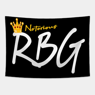 Notorious RBG, Vintage RBG Design, Femist Power, RBG Tapestry