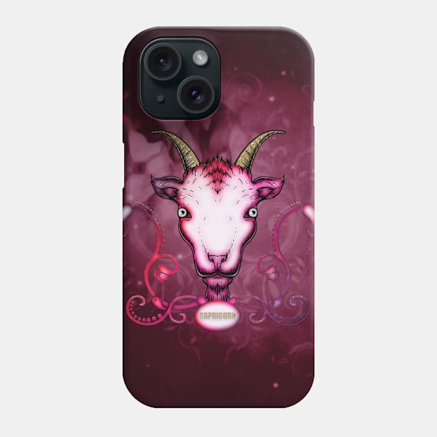 Zodiac sign capricorn Phone Case by Nicky2342