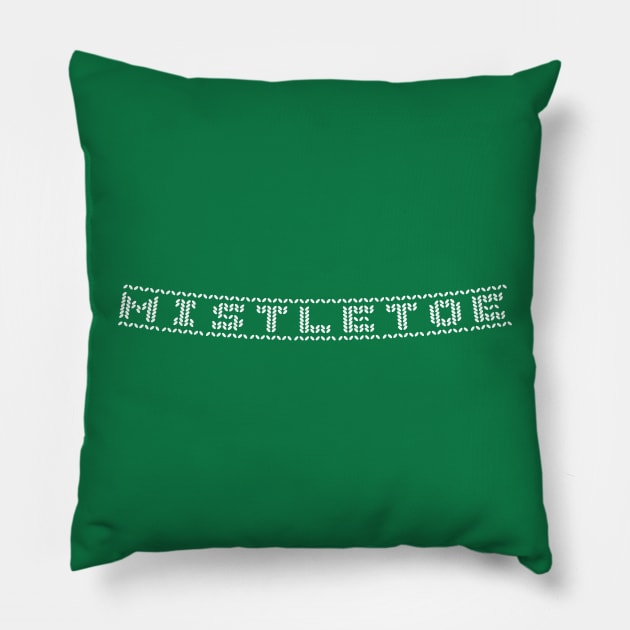 Mistletoe Pillow by Absign