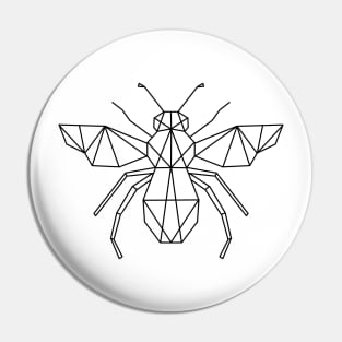 Geometric bee Pin