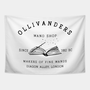 Ollivanders Wand Shop Pottery Fan Tapestry