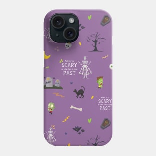 Nothing is as Scary as What Lurks in your Past - The Cringe (CXG Inspired) [seamless pattern] Phone Case