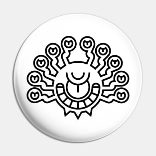 Beholder Logo (Black) Pin