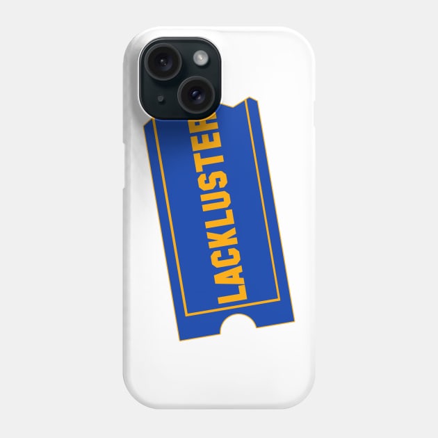 Lackluster Video Phone Case by GloopTrekker