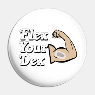 Flex Your Dex Pin