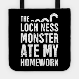 The Loch Ness Monster Ate My Homework Tote