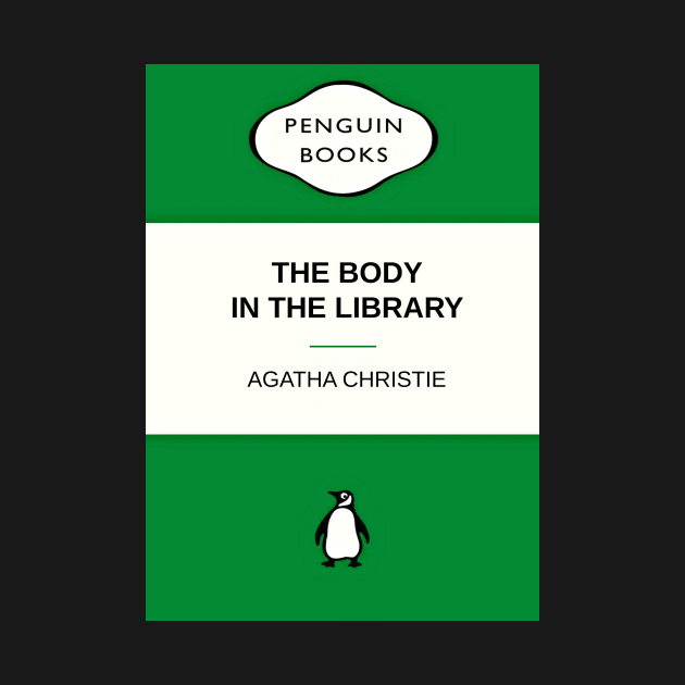 The Body in the Library by Agatha Christie by booksnbobs