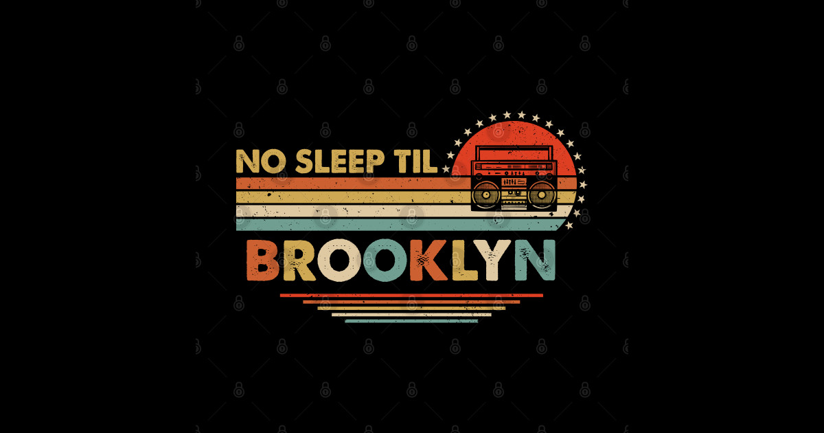 No Sleep Til Brooklyn Old School No Sleep Till Brooklyn Posters and