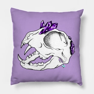 Cat x Amethyst Pillow