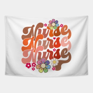 Nurse retro design Tapestry