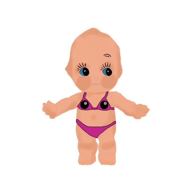 8ball bikini kewpie baby by lexxiiimarie