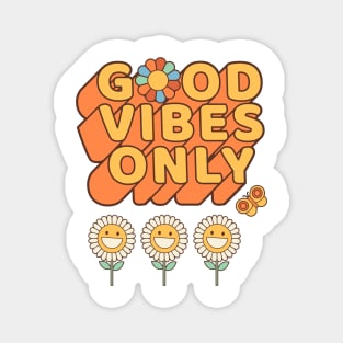 Sunflower Power, Good Vibes Only Magnet