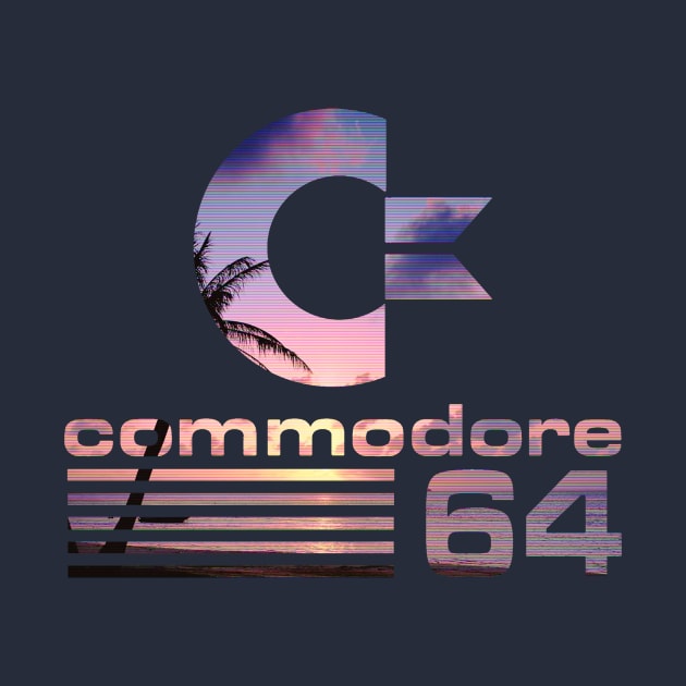 Commodore 64 Vaporwave logo by gregG97