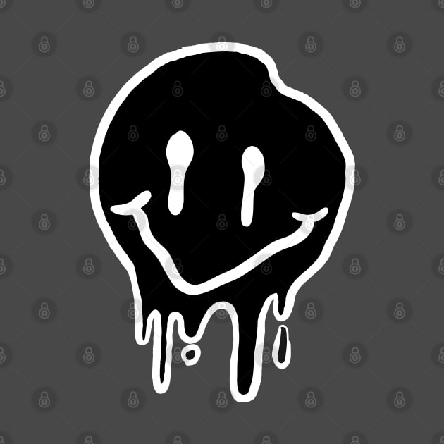 Melted Smiley by uncommontee