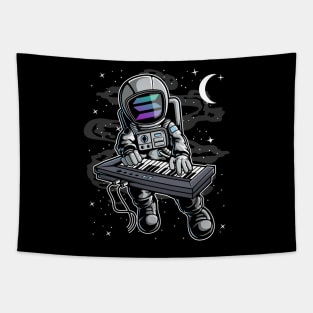 Astronaut Organ Solana SOL Coin To The Moon Crypto Token Cryptocurrency Blockchain Wallet Birthday Gift For Men Women Kids Tapestry