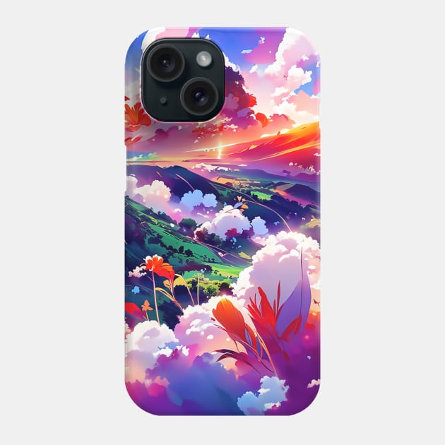 Morning of Brand New Colors Phone Case by Holosomnia