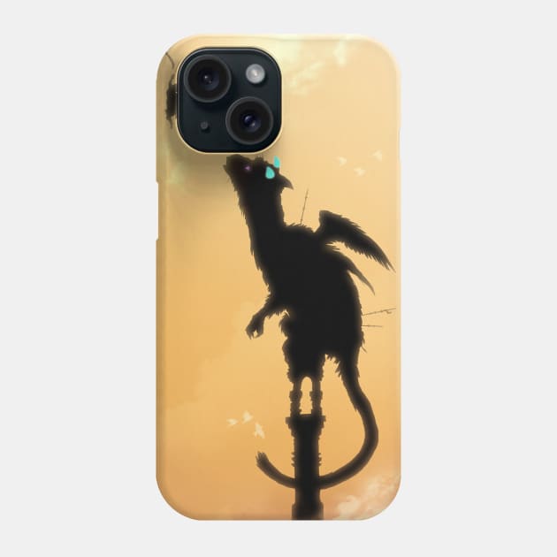 Trico The Last Guardian - Plunge Phone Case by Zyden