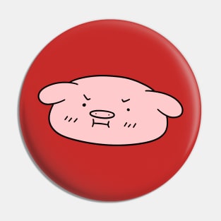 Pouty Pig Face Pin