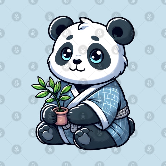 Panda botanist by Japanese Fever