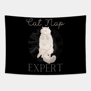 Cat Nap Expert - Persian cat Furbaby Tapestry